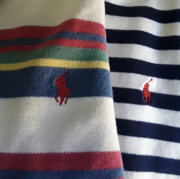 Vintage Polo Ralph Lauren Striped Polo Bundle - Picture 3 of 7